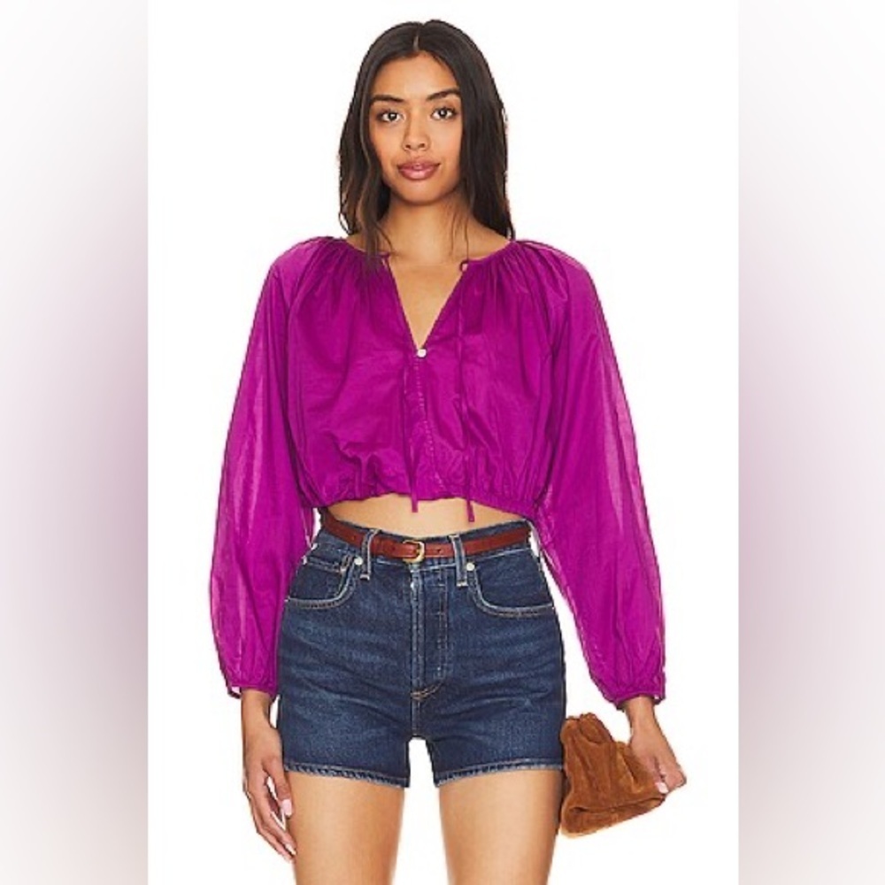 RAILS Katia Top In Berry (T3)
